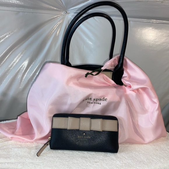 Authentic Kate Spade Handbag, Wallet and Dust Bag - Picture 2 of 13